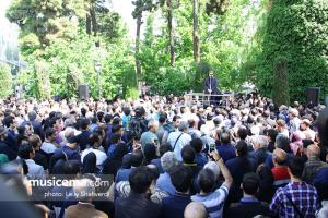 مراسم تشییع پیکر زنده یاد ناصر چشم آذر (16 اردیبهشت 1397)