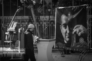 مراسم تشییع زنده یاد پورنگ پورشیرازی