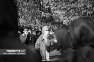 مراسم تشییع زنده یاد پورنگ پورشیرازی