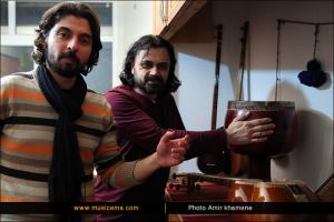 تمرین کنسرت پویا سرایی و پژملن خدادی - دی 1393