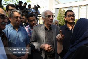 مراسم تشییع پیکر زنده یاد ناصر چشم آذر (16 اردیبهشت 1397)